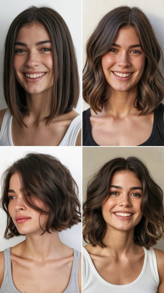 Short Bob, Thick Hair Short Bob, Thick Hair