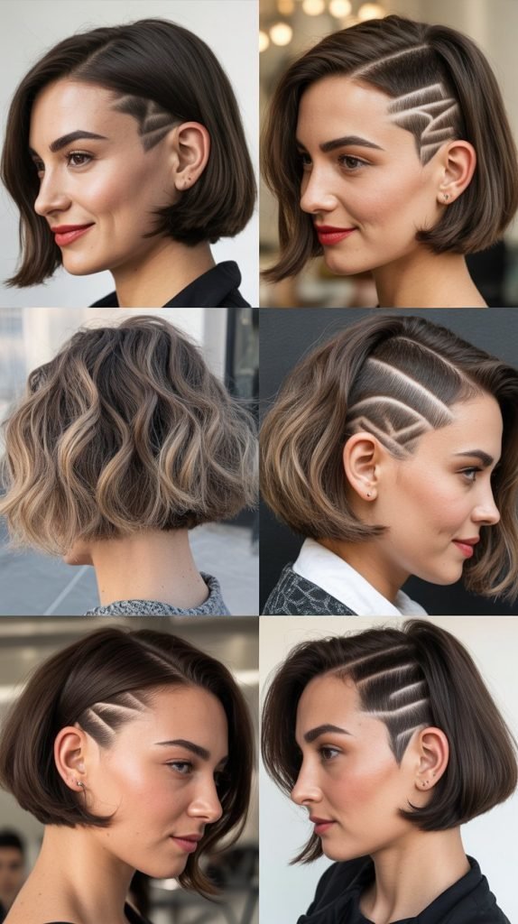 Short Bob, Thick Hair Short Bob, Thick Hair