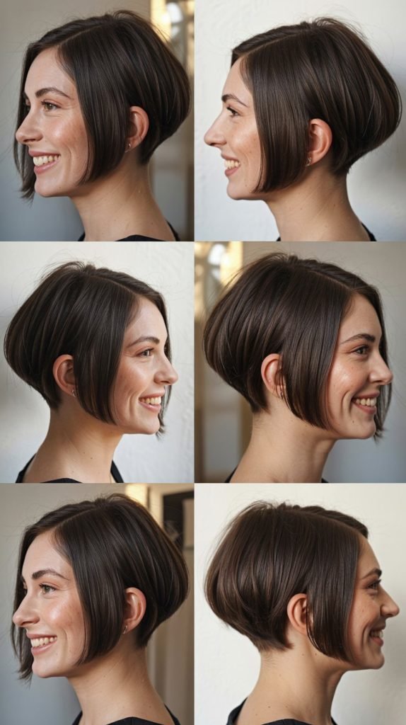 Short Bob, Thick Hair Short Bob, Thick Hair