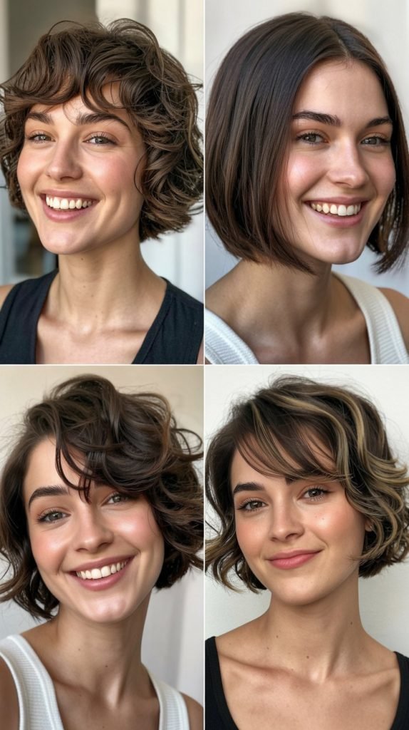 Short Bob, Thick Hair Short Bob, Thick Hair