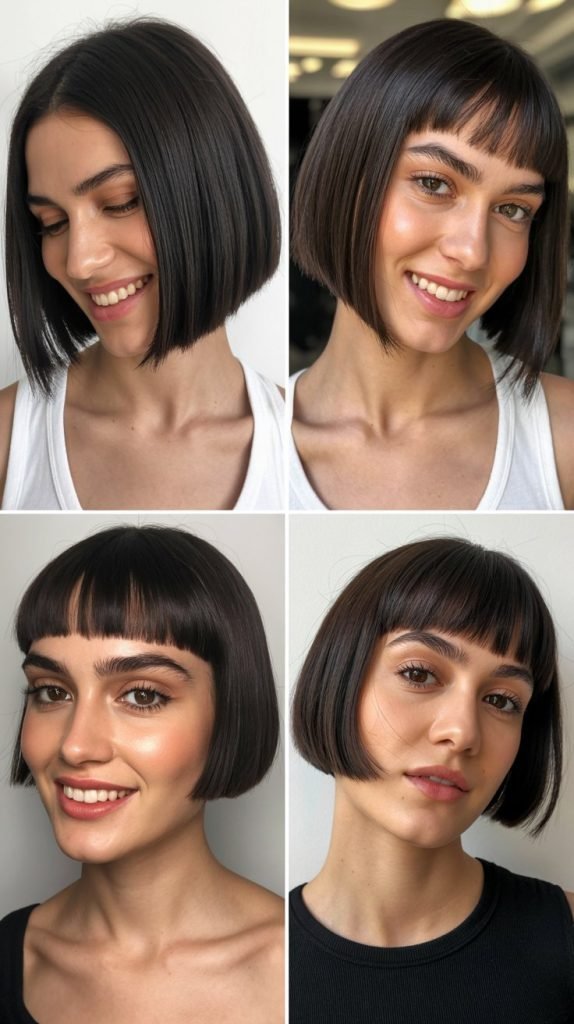 Short Bob, Thick Hair Short Bob, Thick Hair