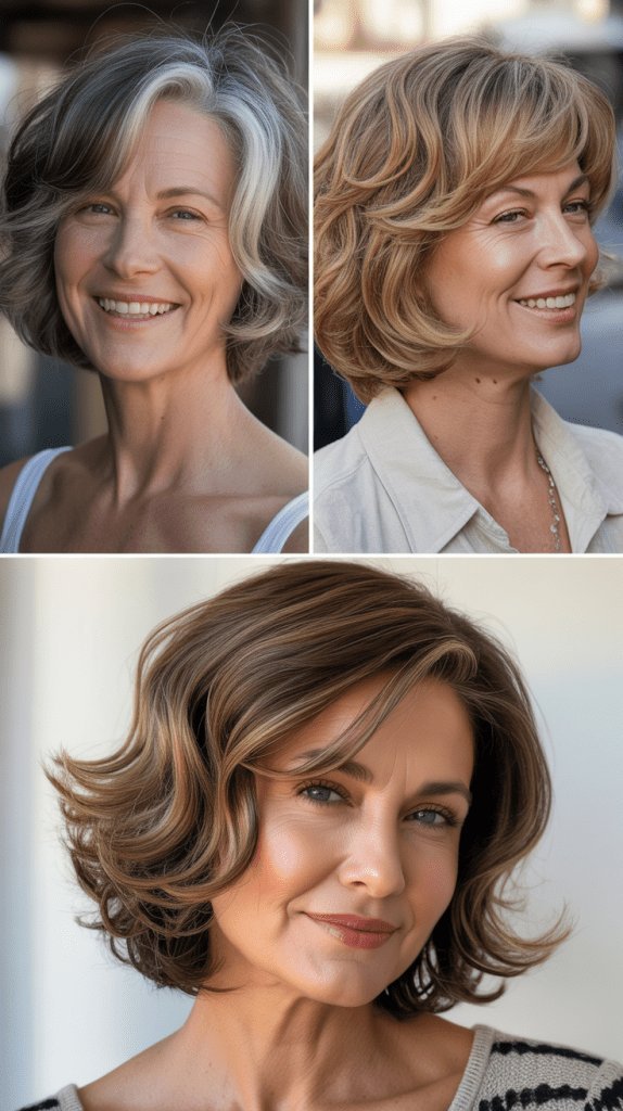 Stylish Bob, Women Over 50 Stylish Bob, Women Over 50