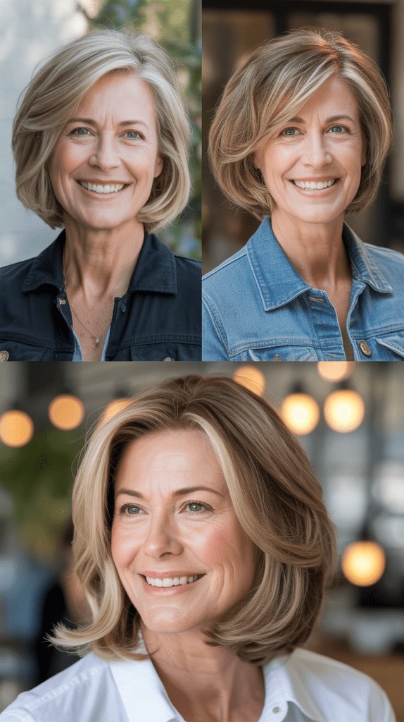 Stylish Bob, Women Over 50 Stylish Bob, Women Over 50