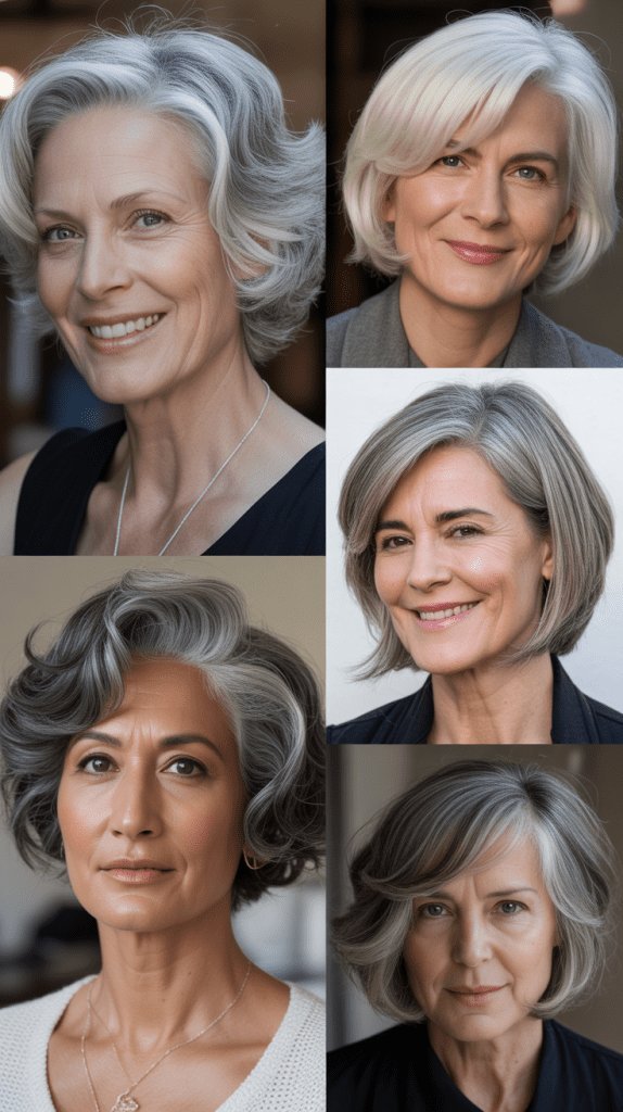 Stylish Bob, Women Over 50 Stylish Bob, Women Over 50