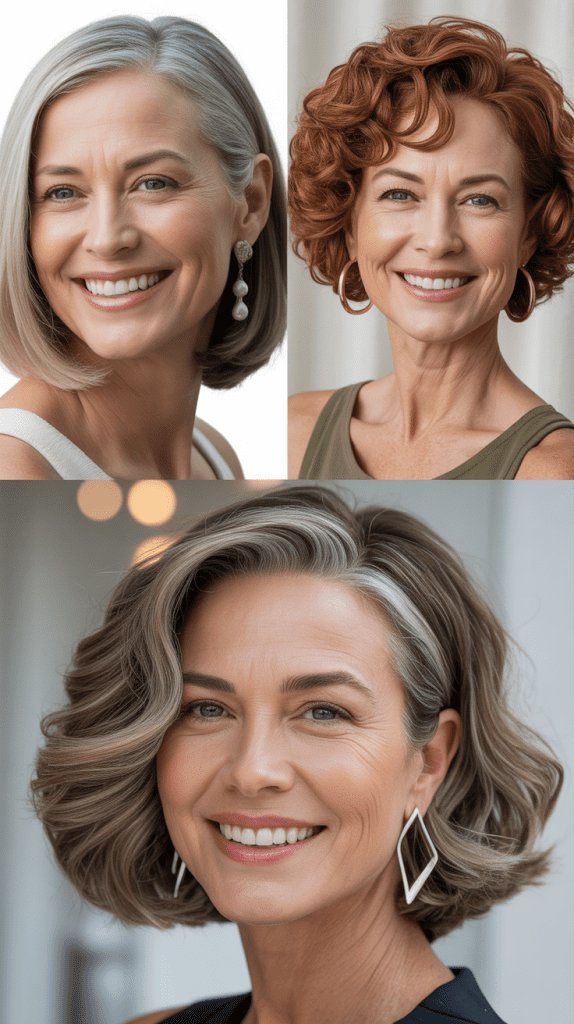 Stylish Bob, Women Over 50 Stylish Bob, Women Over 50