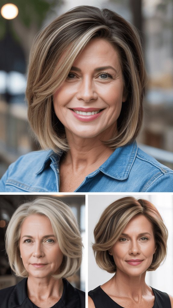 Stylish Bob, Women Over 50 Stylish Bob, Women Over 50