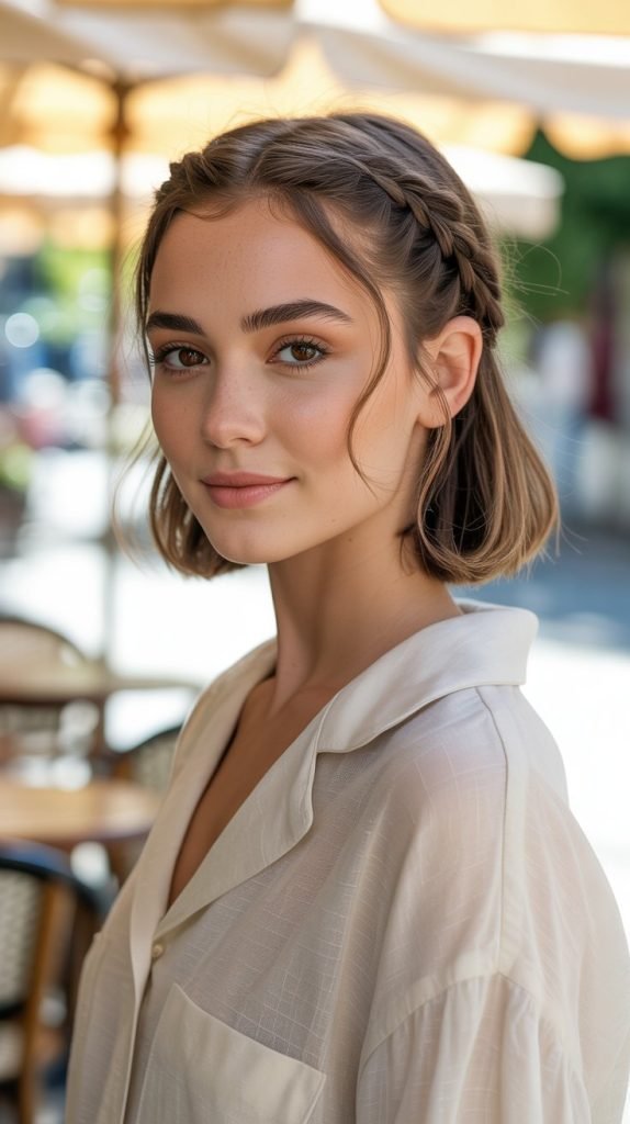 Stylish Braided Bob