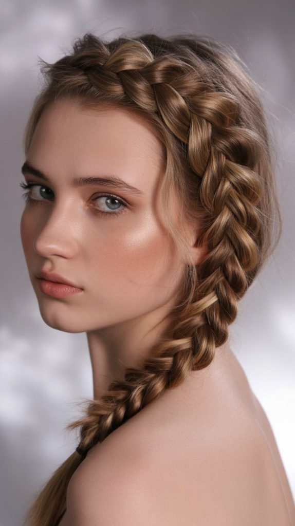 Stylish Braided Bob