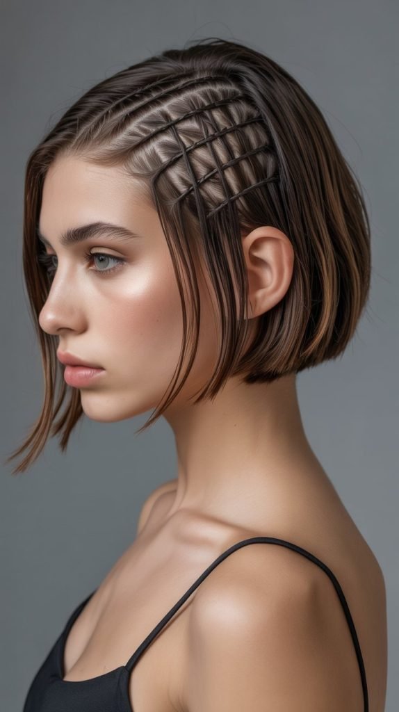 Stylish Braided Bob