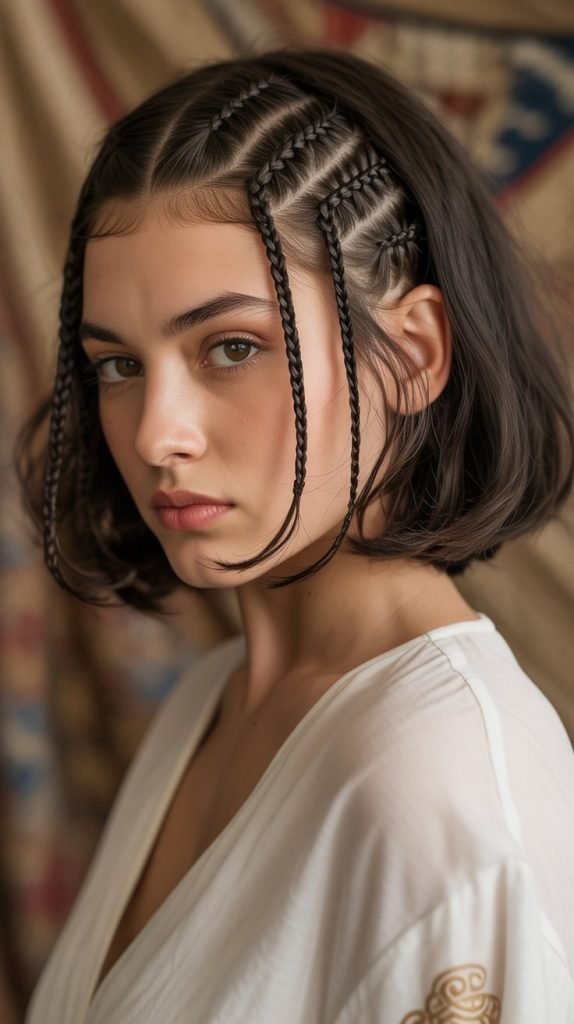 Stylish Braided Bob