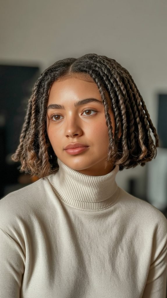 Stylish Braided Bob