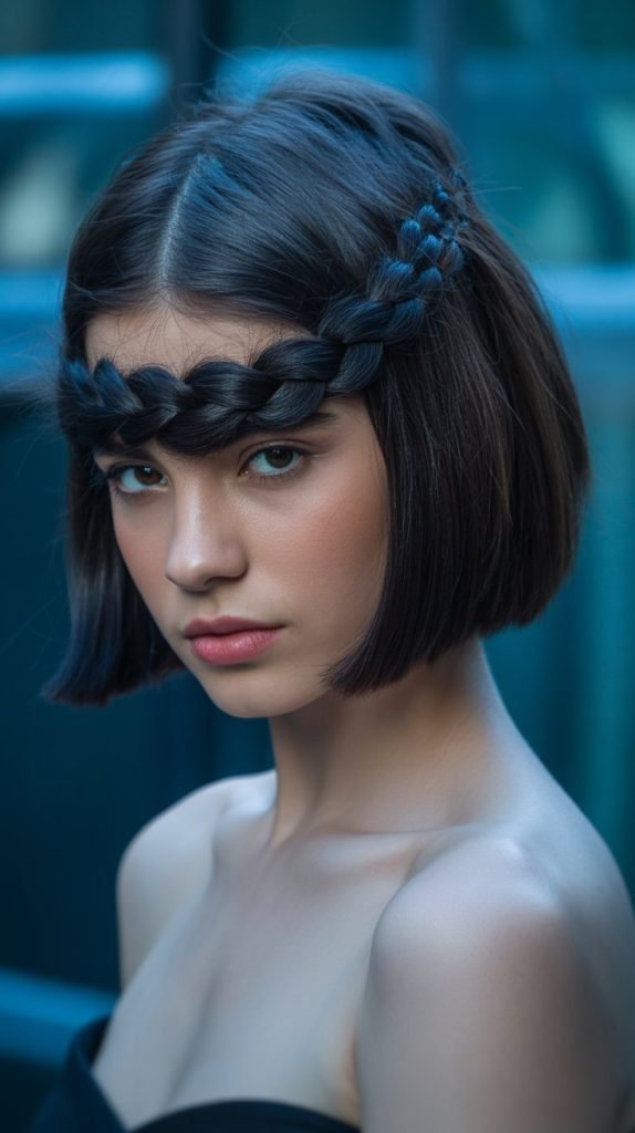 Stylish Braided Bob