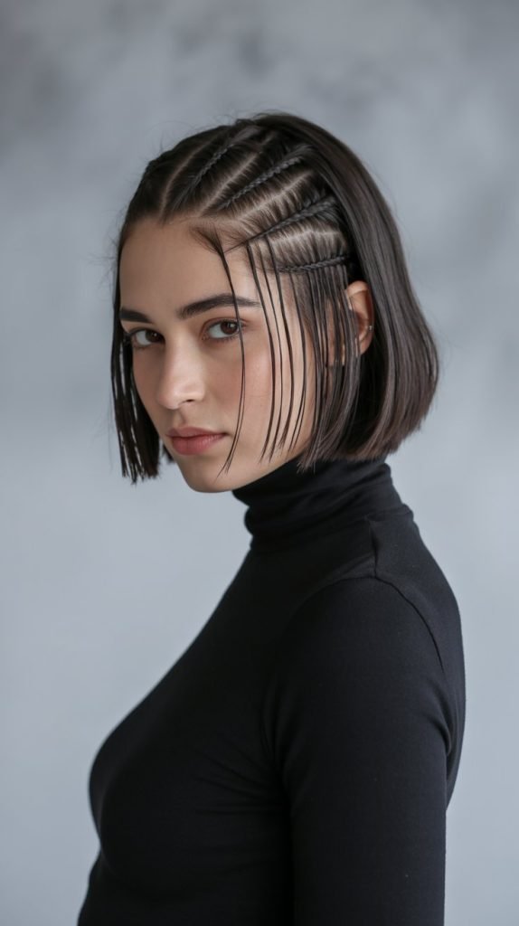 Stylish Braided Bob