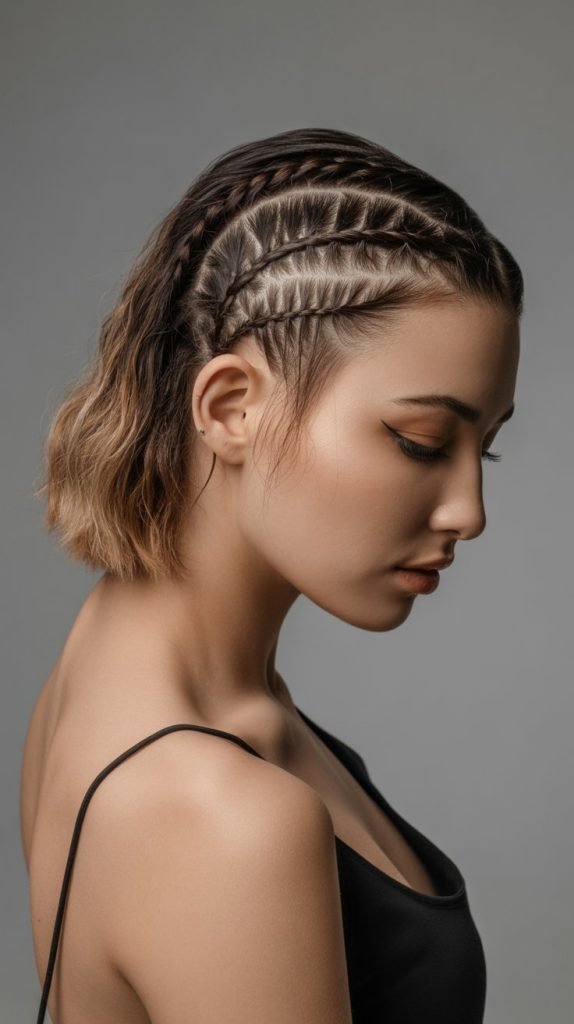 Stylish Braided Bob
