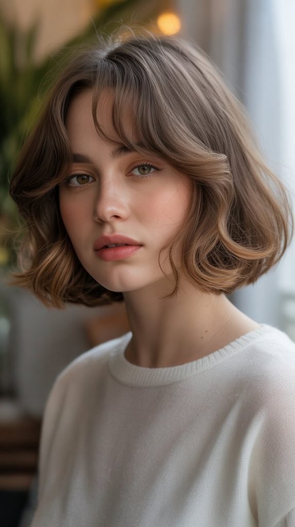 Short Bob, Bangs