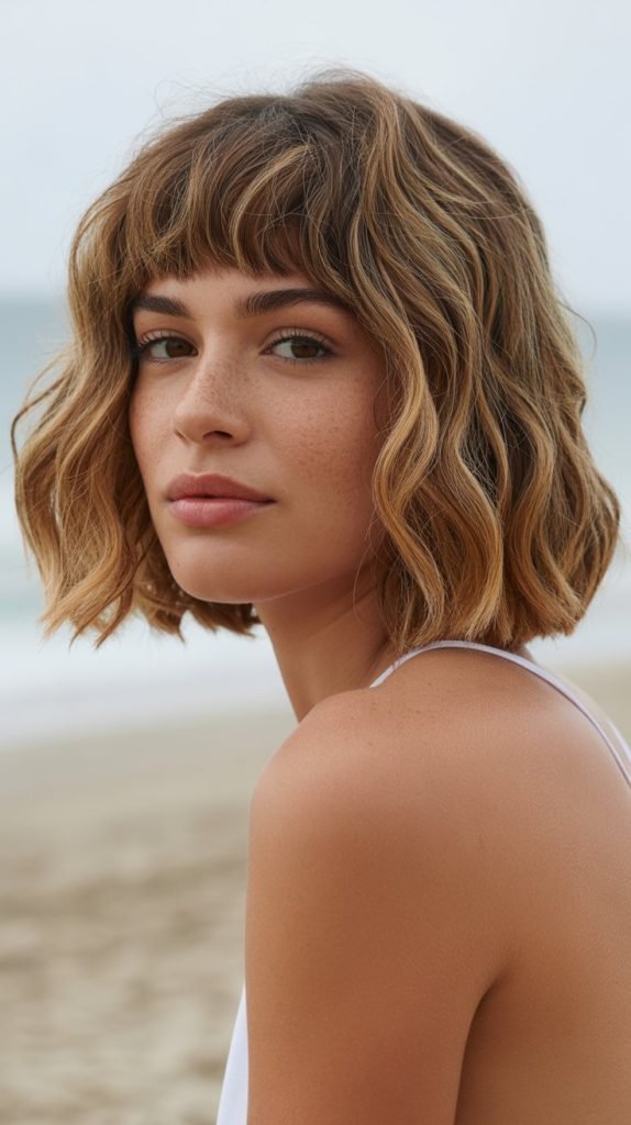 Short Bob, Bangs