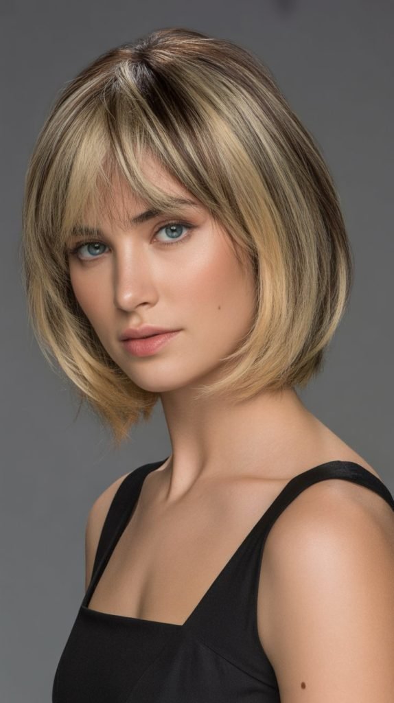 Short Bob, Bangs