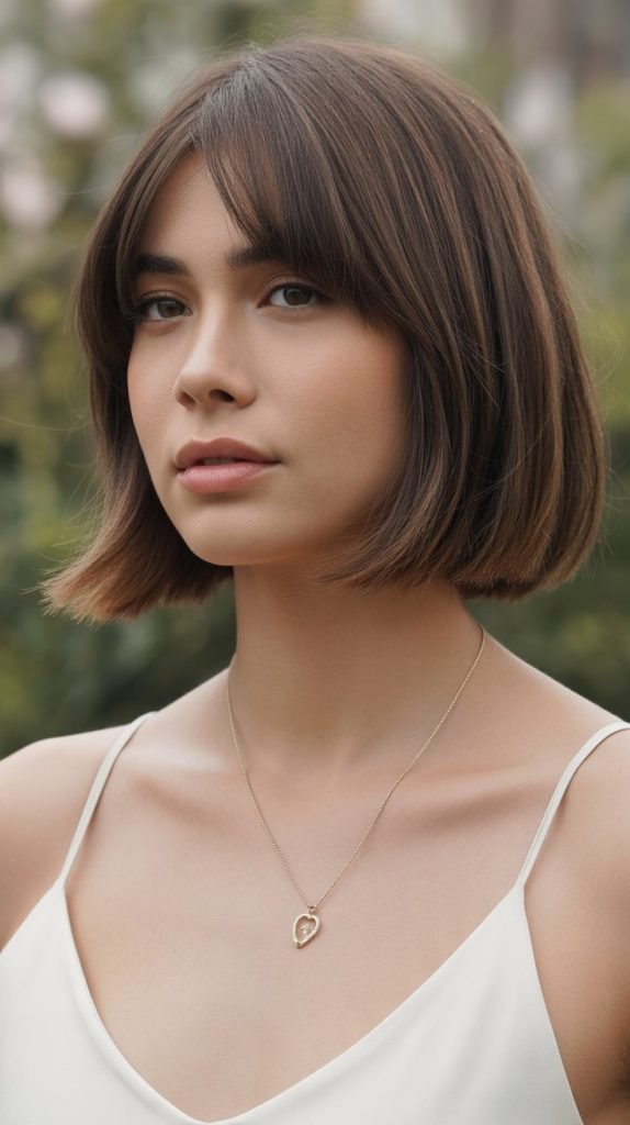 Short Bob, Bangs