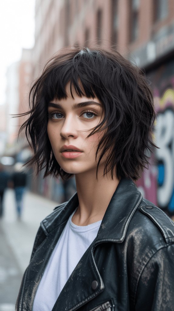 short bob, chic