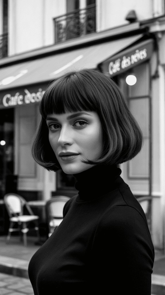short bob, chic