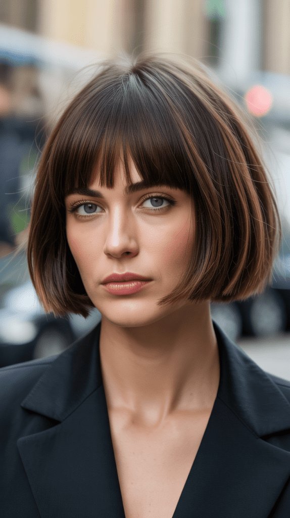 short bob, chic