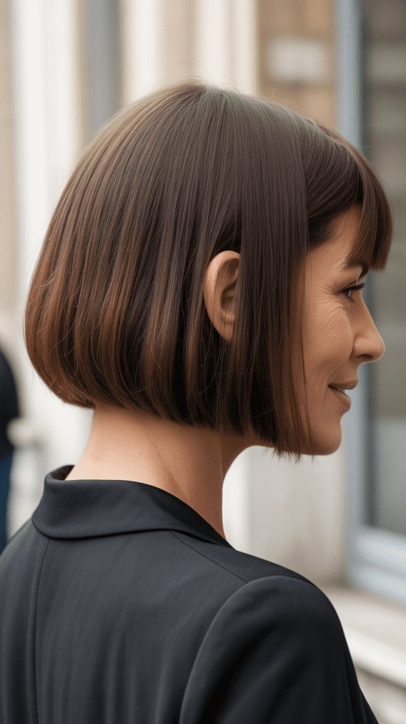 short bob, contemporary