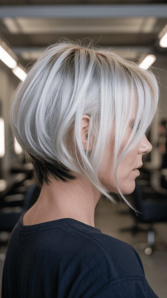 short bob, contemporary