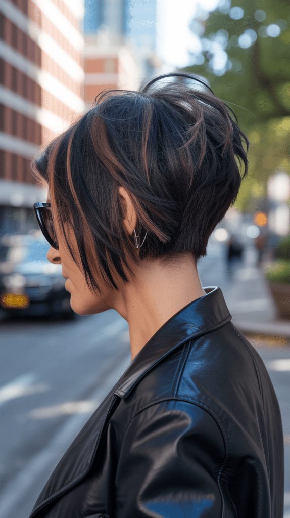 short bob, contemporary