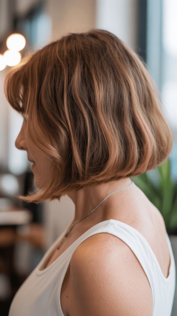 short bob, contemporary