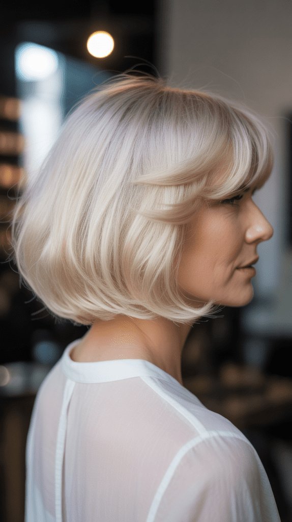 short bob, contemporary