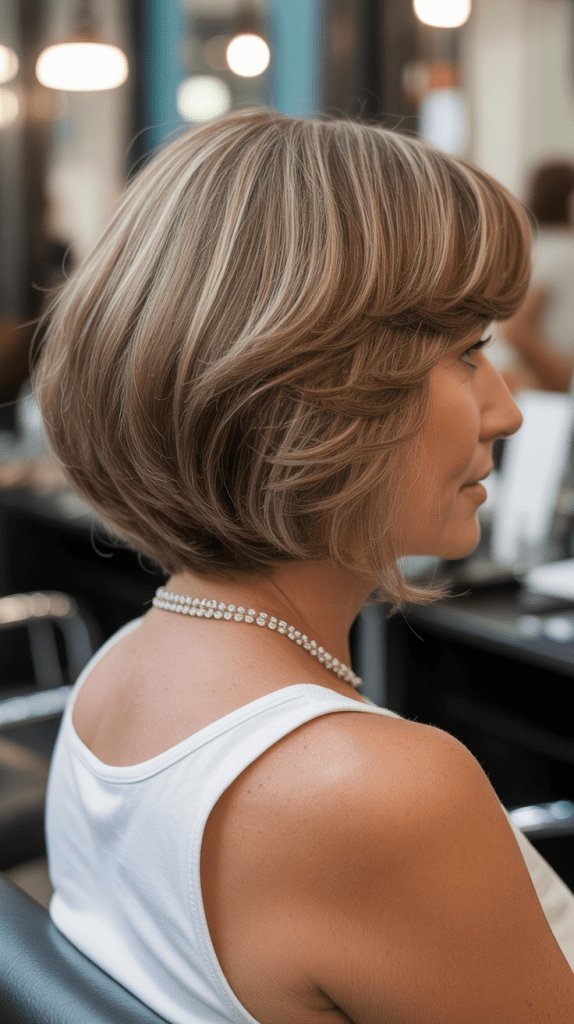 short bob, contemporary