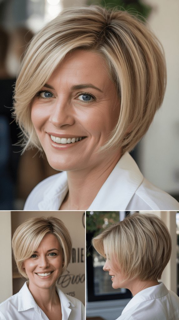 Short Bob, Fine Hair