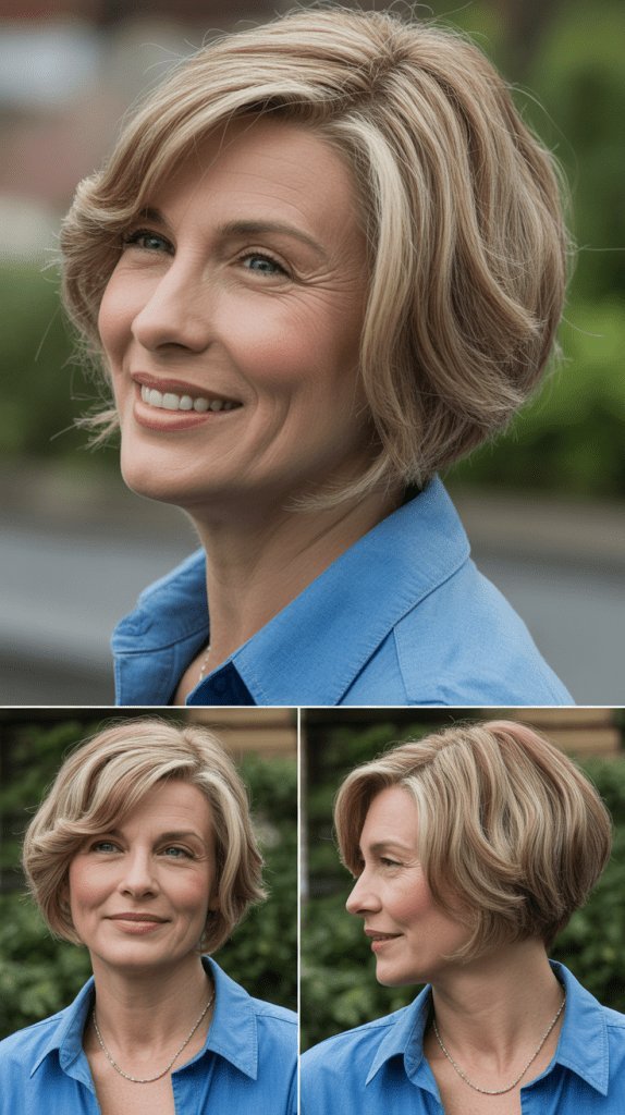 Short Bob, Fine Hair