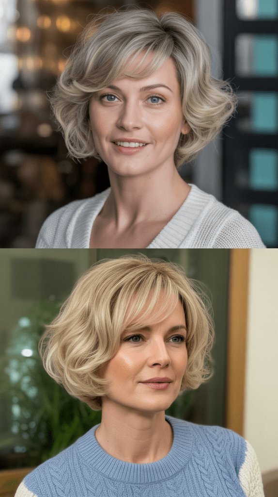 Short Bob, Fine Hair