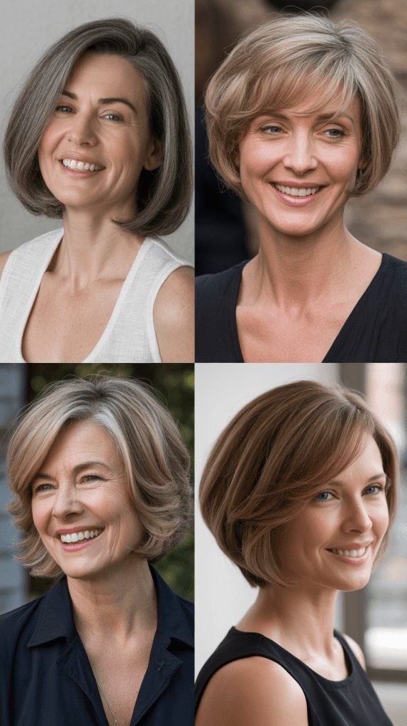 Short Bob, Fine Hair