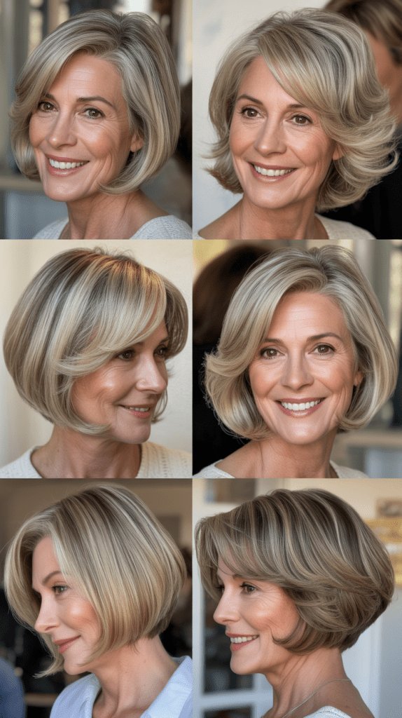 Short Bob, Fine Hair