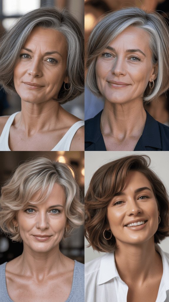 Short Bob, Fine Hair